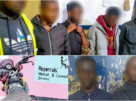 Seven suspected phone snatchers arrested on Naivasha Road
