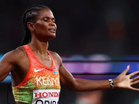 Kenyan Odira storms to shock 800m gold