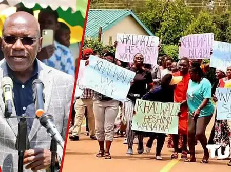 Kakamega Locals Stage Protest against Boni Khalwale, Accuse Him of Disrespecting MP Elsie Muhanda