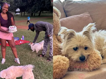 Gloria Kyallo Reunites With her Ex boyfriend Warui Ken, to Celebrate Their Dog’s Third Birthday