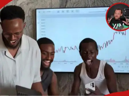 American Professional Forex Trader Appears Unconvinced by Kenyan Traders Celebrating Supposed Profit