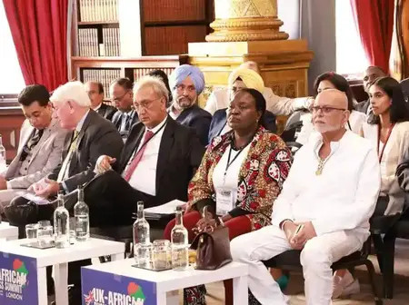 Sudhir Ruparelia urges investors to tap into Uganda’s growing economy at UK-Africa Summit