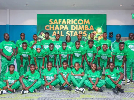 Excitement as Safaricom Chapa Dimba All-Stars team flies out to Spain for 11 days