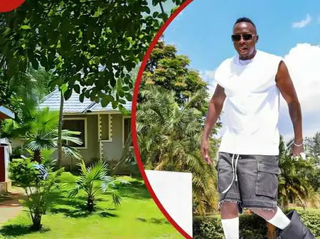 Oga Obinna Responds to Critics Saying Village Mansion Is Low Budget: “Built in 2017”