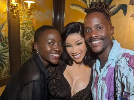 Lupita Nyong’o Shares Adorable Photos with Cardi B and Calls Her the “Truth-Telling Titan”