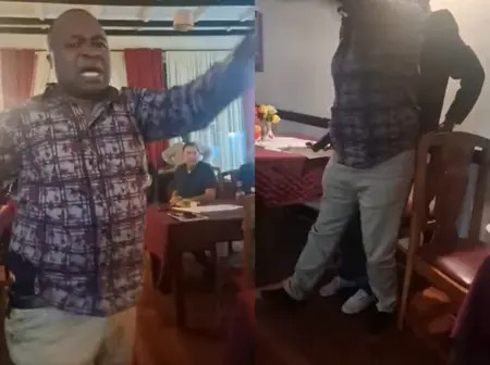 Former MP Chris Wamalwa Pulls Out Gun, Chases Away Men Who Stormed Meeting