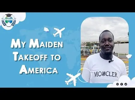 Tevin’s First Flight After Acing His Visa Interview