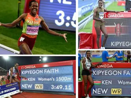 Faith Kipyegon World Records: How She Rewrote the 1500m & 5000m