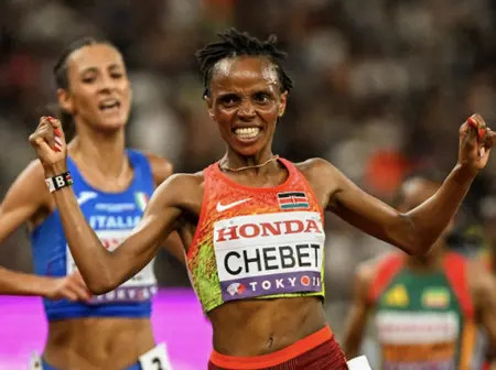 Ruto leads nation in hailing Chebet’s Tokyo heroics