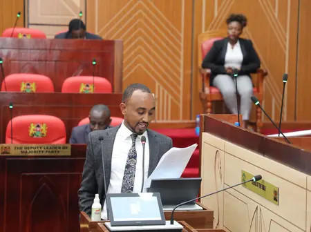 MCA Duale tables a notice motion seeking to protect content creators in Nakuru