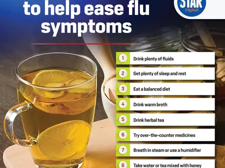 Natural remedies to help ease flu symptoms
