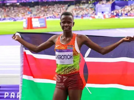 Cherotich strikes 3000msc gold with championship record, ending Kenya’s 6-year wait