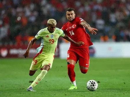 Ruthless Spain dismantle Turkey as Merino hat-trick seals 6-0 win