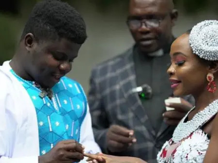 Ghanaian YouTuber Star Wode Maya Weds Longtime Kenyan Girlfriend Miss Trudy