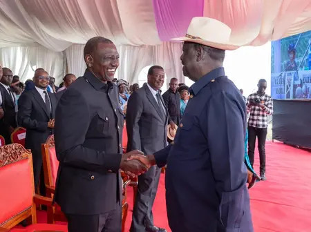 TIFA: 32% of Kenyans Believe Raila Will Back Ruto in 2027