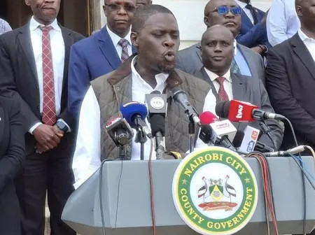 Sakaja Out For The First Time Since Impeachment Scare: Vows to Tackle Crime