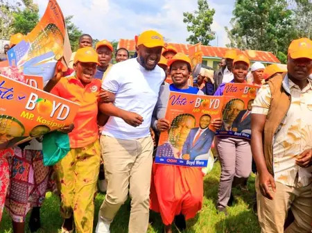 Late Ong’ondo Were’s son Boyd Were wins ODM party primaries ahead of Kasipul by-election