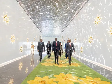 Ruto Lands in Addis for climate summit Amid Outcry Over Costly Foreign Trips