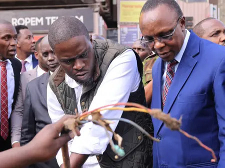 Kenya Power, NPS Uncover Illegal Power Station in Nairobi CBD