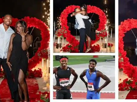 Noah Lyles sibling Announces Engagement to Fellow Sprinter and Two-Time NCAA Champion
