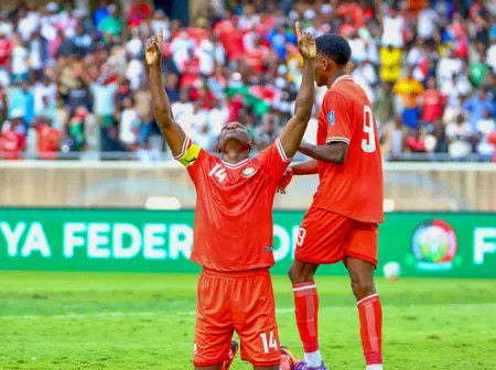Olunga Equals Oliech, Now Chasing William Ouma’s Historic Goal Record