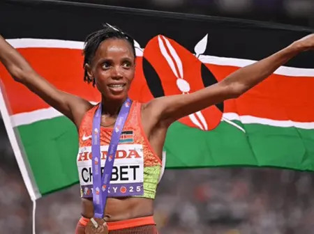 Chebet’s Historic Double-Double, Wanyonyi’s Record Gold Propel Kenya to #2 in Worlds