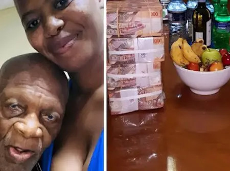 “Paka mzee bado ukunywa maziwa:” Kisii grandafather, 78 years old, surprises the world after leaving wife of 37 years for a young Kikuyu lady after winning Kes 15 Million. Says he wants to spend his money with someone who is younger.