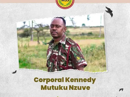Kennedy Nzuve: Body of cop who died in Haiti crash to arrive tomorrow