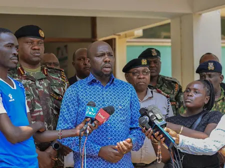 CS Murkomen Goes After Motorcycle Gangs