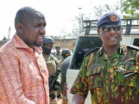 Murkomen reassures Kenyans on flag incident, urges calm ahead of Police FC vs Mogadishu City clash