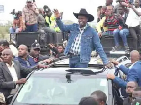 EX-DP Gachagua Returns Home, Chaos Erupt