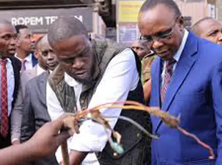 City Hall cracks down on illegal power hub linked to crime surge in Nairobi CBD, suspect on the run
