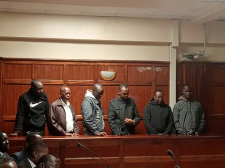 Court orders 10-day custody for officers in firearms probe