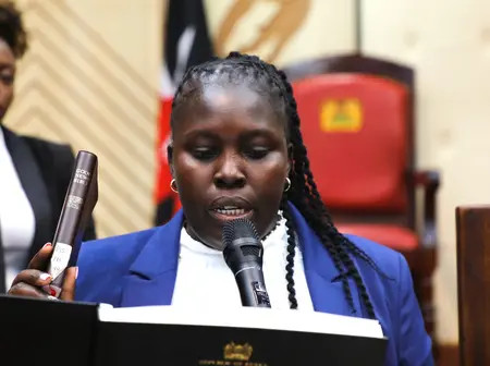 Ruth Nduta Kamau sworn in as Nominated MCA Nakuru Gender Category