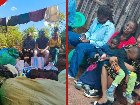 Tharaka Nithi: Well-Wishers Offer Support for 4 Orphans Whose Mother Was Killed by Their Dad