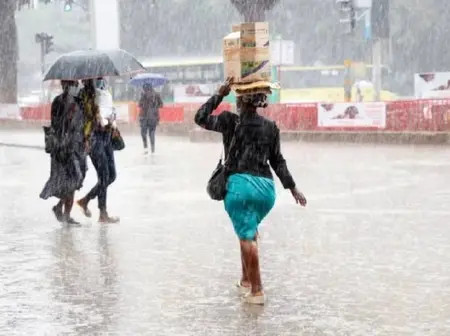 Kenya Met Warns Of Heavy Rainfall In These Areas For 5 Days