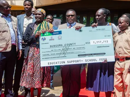 USAID 4TheChild initiative benefits over 5,000 Bungoma residents