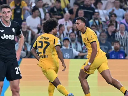 Champions League Shocks: Underdogs Win, Juventus Draw 4-4, and Martinelli Lifts Arsenal on Opening Night