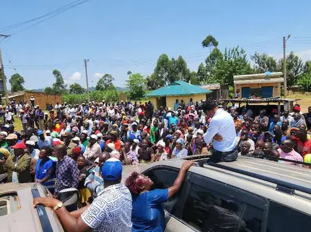 Mguu Niponye: Panyako, DAP-K leaders booed, chased from Malava