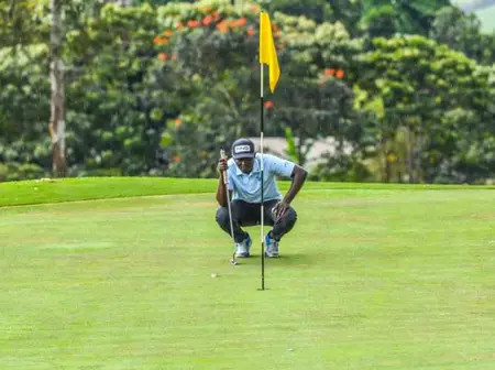 Rwanda’s Nsanzuwera takes charge as Johnnie Walker Uganda Professionals Open Golf Championship heads into final round