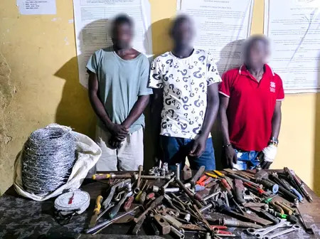 Four Arrested, Stolen Items Recovered in Mtwapa Police Operation