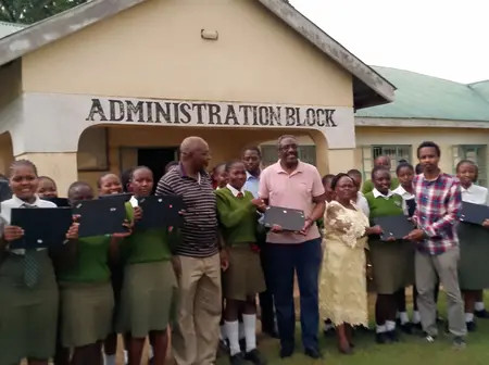 Learners asked to embrace ICT learning as schools receive laptops in Vihiga