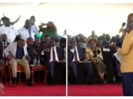 Teachers heckle KUPPET Secretary General Akello Misori at Ruto’s State House meeting
