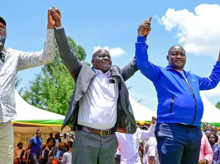 Farouk Kibet unites Malava UDA aspirants after nomination, slams opposition chiefs