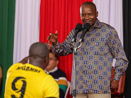 Shun recklessness and taking law into own hands, Kindiki urges boda boda operators