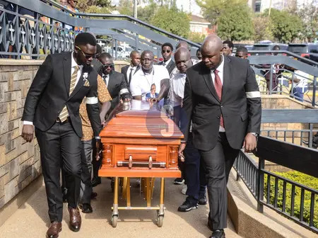 [PHOTOS] Leaders, family attend funeral mass for ex-MP Dalmas Otieno