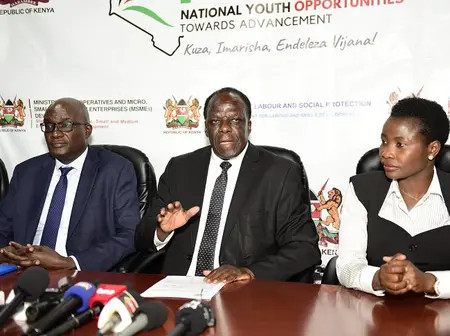 Youth In Western Kenya Start Training Under NYOTA