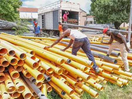 KEBS Destroys Substandard Sewerage Pipes to Safeguard Public Health