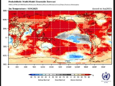 La Nina, the harbinger for depressed rainfall set to begin in September, WMO warns