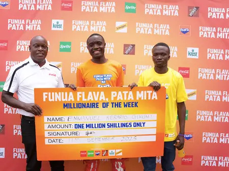 Funua Flava: Lucky 21-year-old student wins KSh1M in Coca Cola promo
